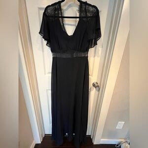 ASOS PARTIAL LACE MAXI DRESS. Like new (used once)